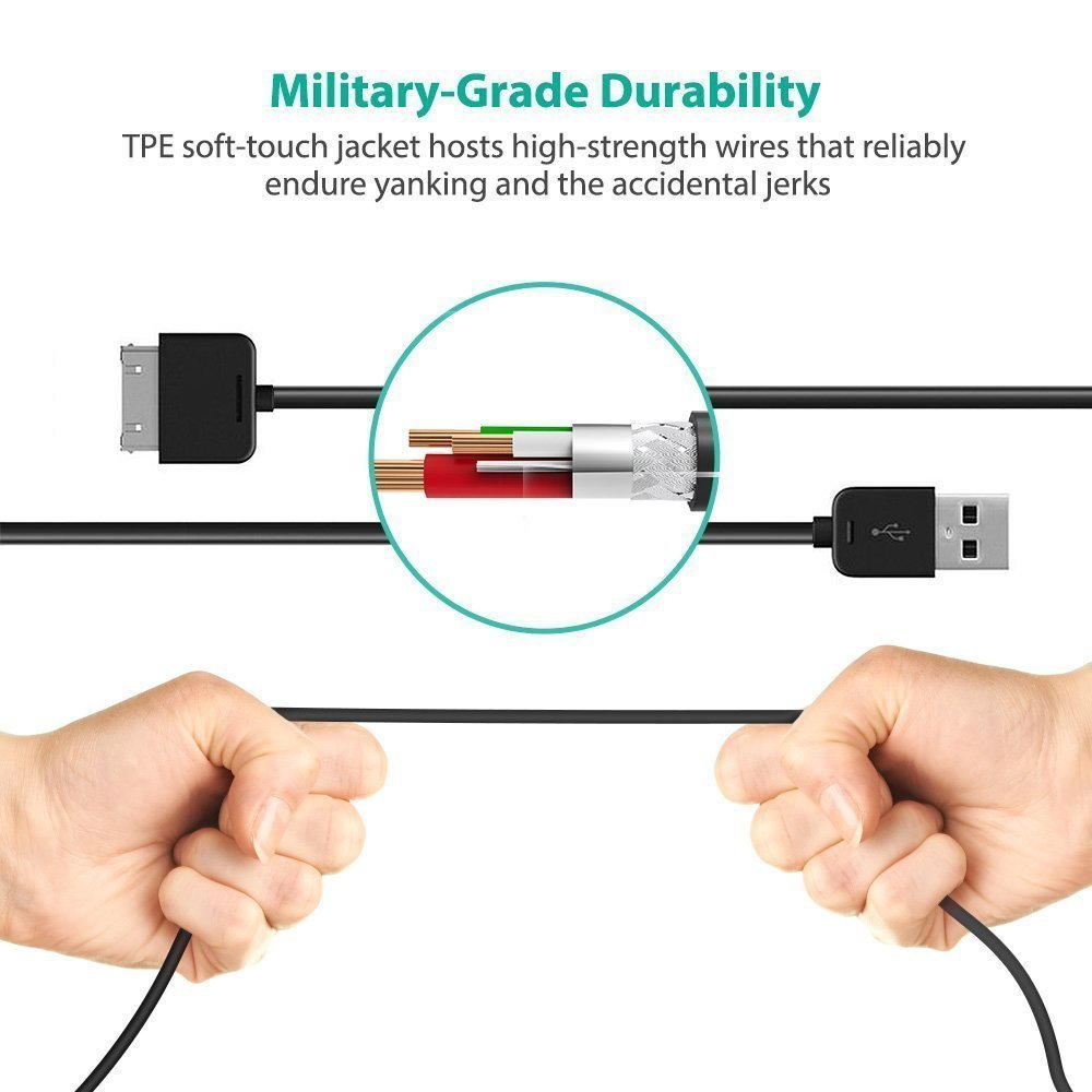 USB Sync Data Transfer Charger Power Cable Cord for Microsoft ZUNE 80