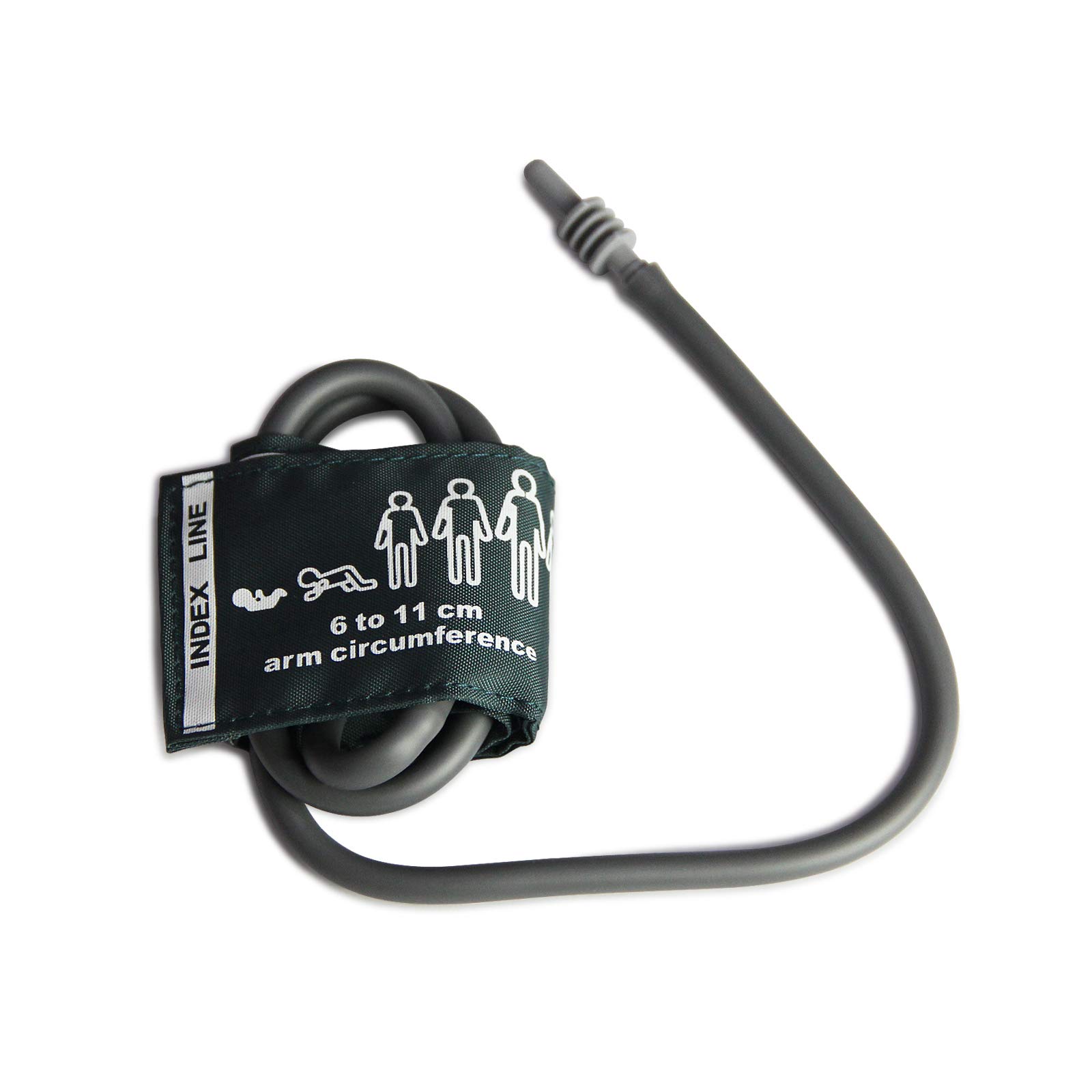 Careforyou Replacement Cuff for Blood Pressure Monitor,Applicable for 2.4”-4.3” (6-11CM) Arm (Neonatal Cuff)