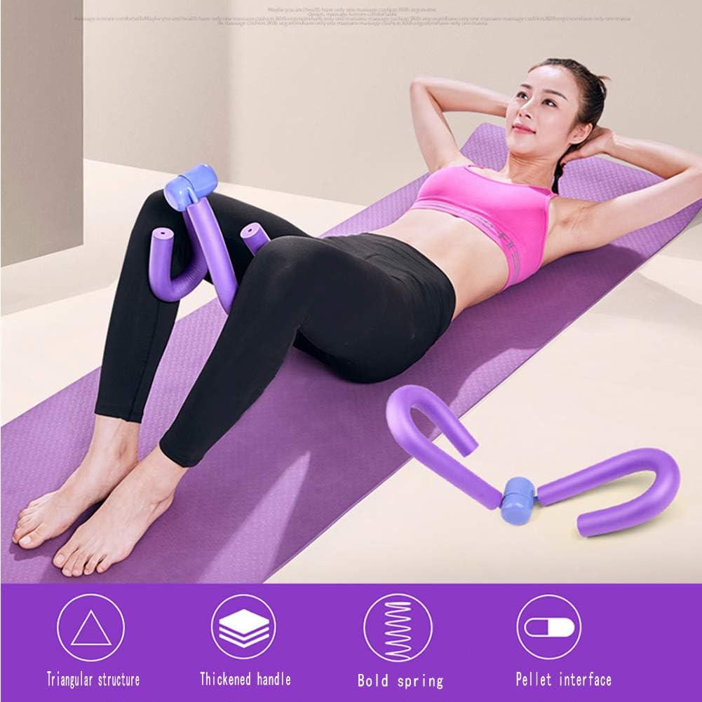 Yoga Pilates Strength Training Leg Machines TRTIUALegs Exercise Leggings Stovepipe Slimming Pull Portable Home Fitness Equipment (Pink) : Sports & Outdoors