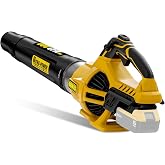 Neareen Cordless Leaf Blower Compatible with Dewalt 20V Max (Tool Only) | 125 MPH Turbo Boost; Advanced Brushless Motor; Variable Trigger System; Ergonomic 3.5 LBS; Best Yard And Driveway Maintenance