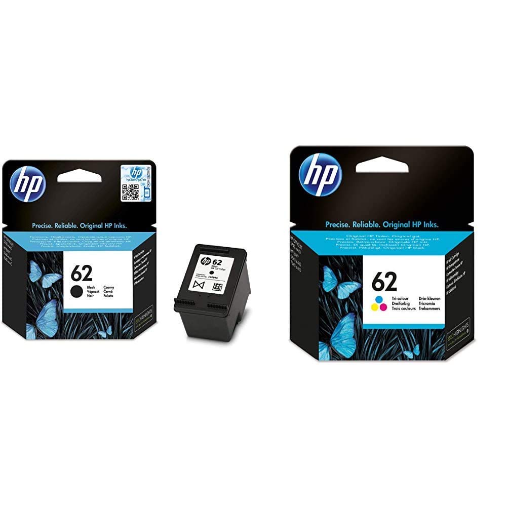 HP C2P04AE, C2P06AE Original Black & Tri-Colour Ink Cartridge (Pack of 2)