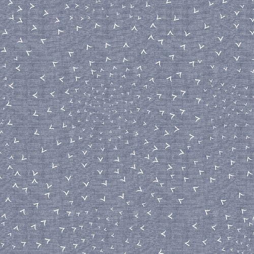 SCANDI BIRDS FABRIC - By 0.5 Metre - by Dashwood Studio - 100% Cotton (DASH155 Small Birds)