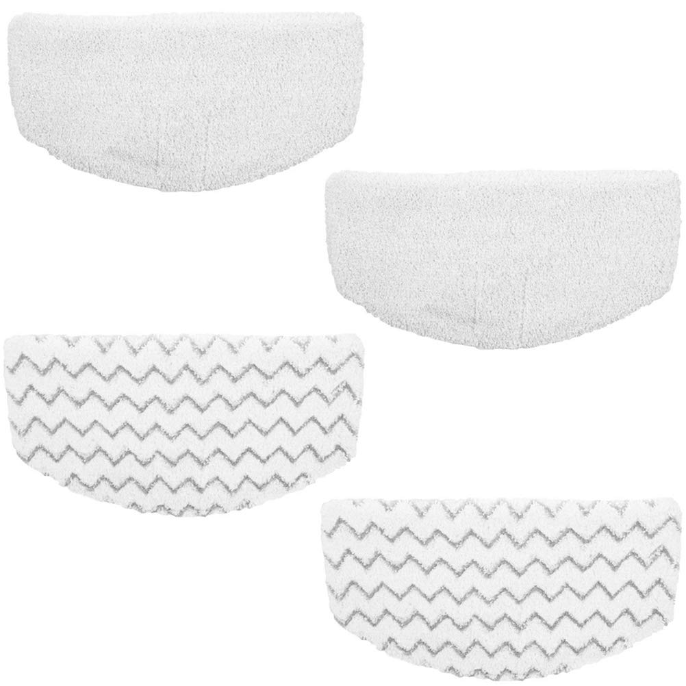 Steam Mop Pads Replacement Washable Microfiber Mop Replacement Heads for Powerfresh Steam Mop Series, Models 1940A/19404/1806/1544A/2075A