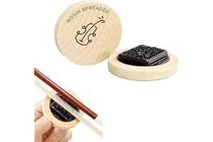 YTRUOYI Violin Bow Comb Professional Violin Bow Hair Combing Tools Rosin Spreader Erhu Bow Comb for Violin Accessories,Violin, Viola, Cello