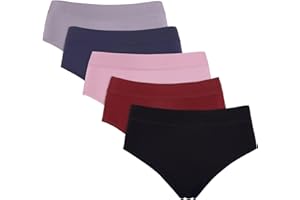 Carole Hochman Womens 5-Pack Midnight Stretch Hipster