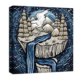 Canvas Wall Art Abstract Dream World...