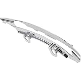 RATCHROLL Front Left Fog Light Grill for Mercedes Benz W221 2010-2013 Front Lower Bumper Fog Light Cover Inserts No.2218852723 ABS 1 Pc