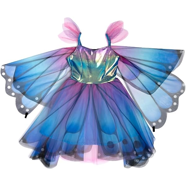 sachin and babi light blue dress Fairy Blooms Deluxe Dress