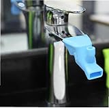 YZLSM Double Purpose Silicone Water Tap Extender for Kids Bath Kitchen Sink view 6