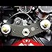 Yamaha R6 06-16 SKUR REAL GENUINE Carbon Fiber Triple Tree Yoke Cover Top Clamp Scratch Protector Key Guard