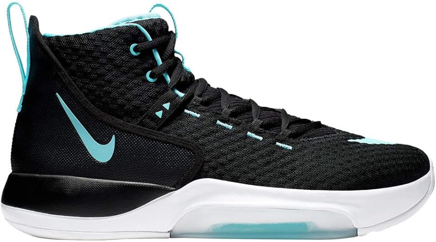 Amazon ナイキ メンズ ズームライズ Zoom Rize バッシュ Black Aura Green White 並行輸入品 バスケットボール