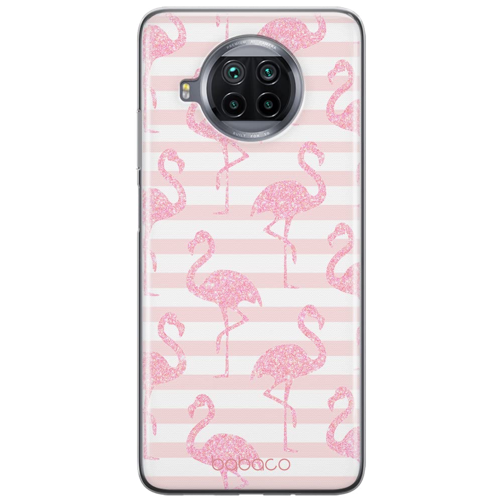 ERT GROUP mobile phone case for Xiaomi MI 10T LITE/REDMI NOTE 9 PRO 5G original and officially Licensed Babaco pattern Flamingo 001 adapted to the shape of the mobile phone, case made of TPU