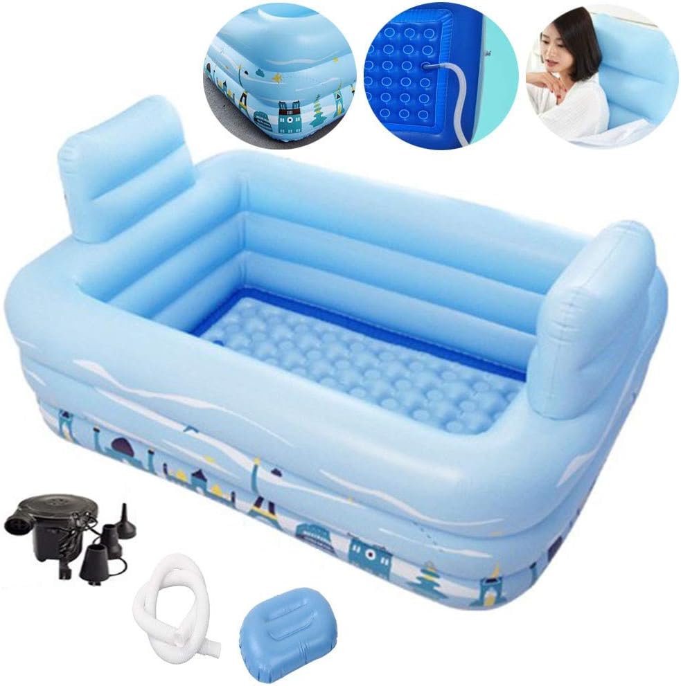 inflatable pool for shower