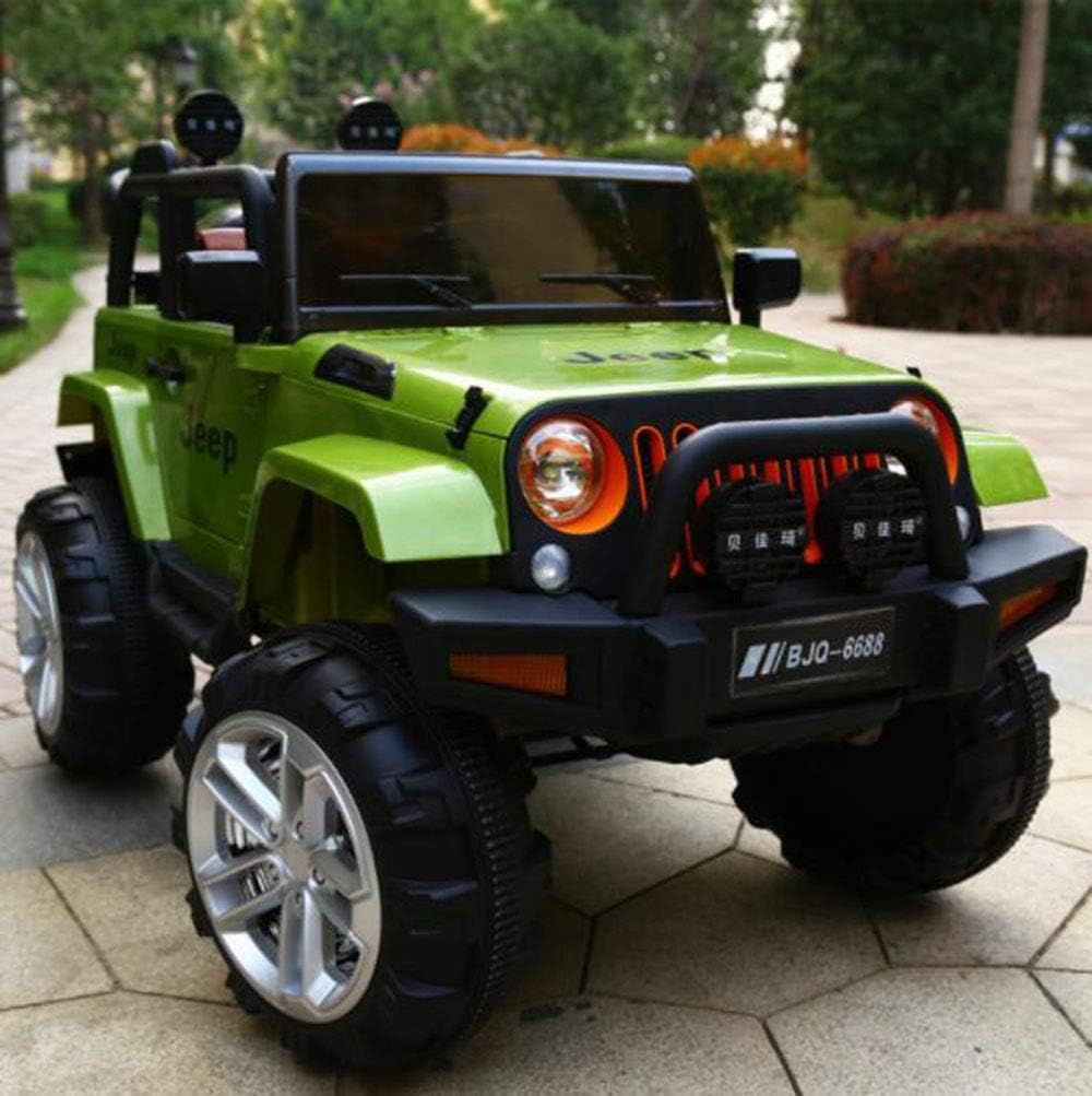 Four-wheel Drive Children's Electric Car, 12v Remote Control Four-wheeled Battery Car Boys and Girls Swing Off-road Vehicles Large Space Children's Gifts