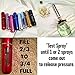 Rainbowlight Mini Refillable Perfume Atomizer Bottle for Travel Spray Scent Pump Case 5ml,Multicolor - 8 Pack colors may vary