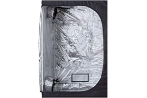 CDMALL 60''x32''x80'' High Reflective Grow Tent Indoor Grow Room for Planting Fruit Flower Veg with Removable Water-Proof Floor Tray