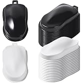 OPHIR Speed Shape Car Model Set, 30PCS Paint Test Models for Airbrush | Black and White Plastic Speed Shapes for Model Paint, Hobby, Art, Crafts Project Color Testing by Airbrush