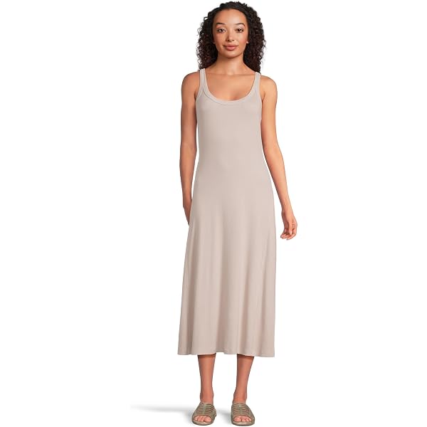 olive green silk midi dress Crew Neck Olive Green Tie Straps Midi Dress – FancyVestido