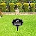 iCandy Products Inc Keep Dogs Off Grass Sign Home Pet Warning Dog Lawn Sign 16x18 Inches - Aluminum