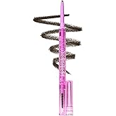 Kosas Brow Pop Eyebrow Pencil with Spoolie, Brown Black | Easy-to-use brow pencil with a built-in spoolie to fill, define and blend brows for a natural-looking finish.