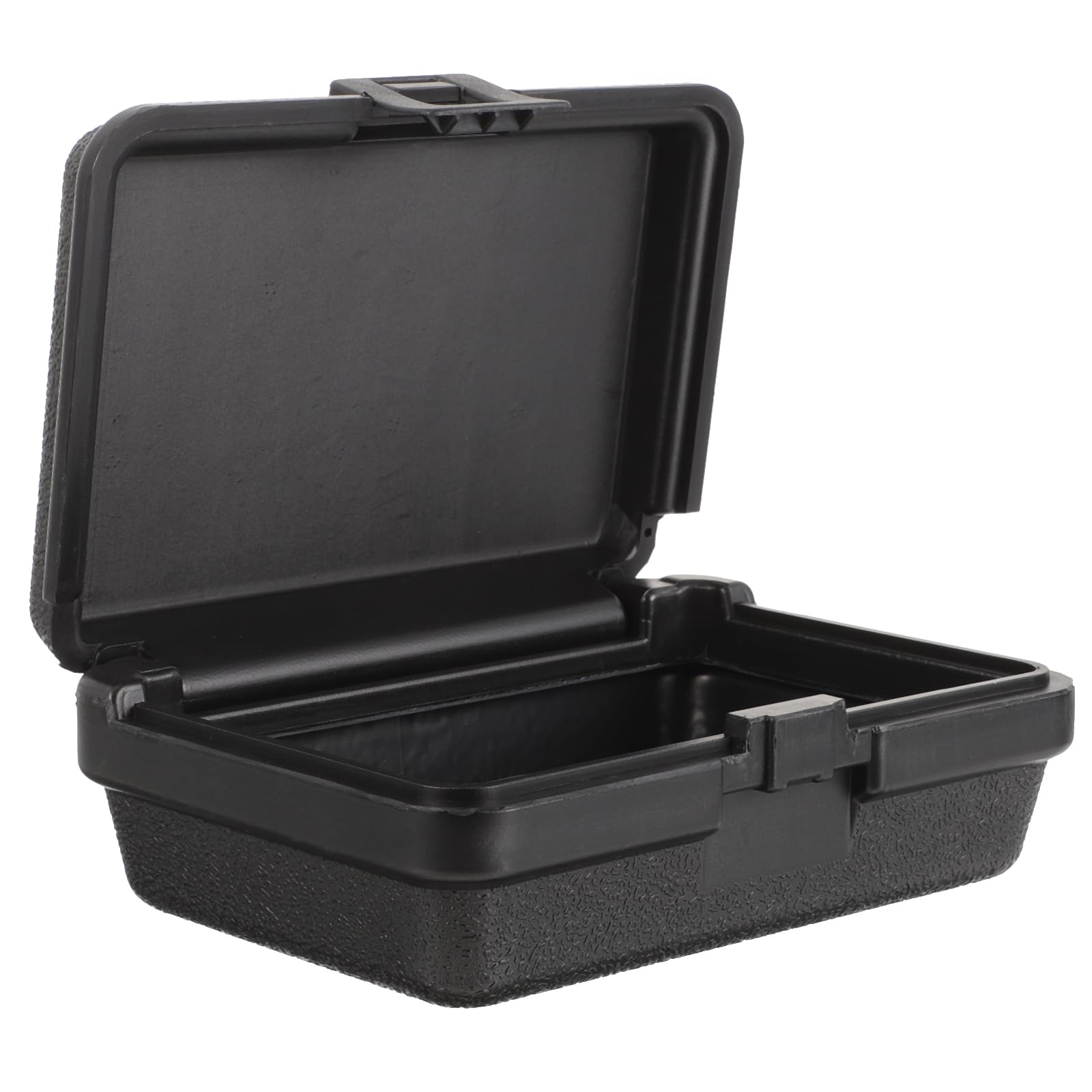 Black Portable Tool Storage Box Small Hard Case for Tools and Measuring Instruments, Mini Waterproof Toolbox for Precision Instruments and Hardware