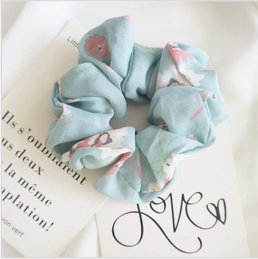 Amazon Com Ma Lina Ann Women Ladies Cute Hair Scrunchies Chiffon