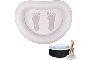 LOQJSS Inflatable Pool Foot Bath Basin, 36.61x28.74inch Foot Soaking Bath Basin Foot Bath, Pool Foot Wash Basin,Pool Foot Soak Washing Tub,for Pool Entry Ladder, Swimming Pool Clean Feet