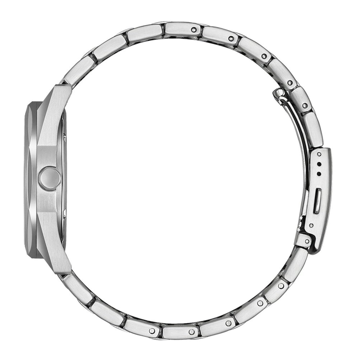 Citizen Eco-Drive Herrenuhr Edelstahl, Grün, 38 mm, BM7620-83Y 3