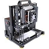 Open Air Computer Case PC Test Bench ATX ITX MATX Motherboard Chassis Aluminum Bracket DIY Builiding Bare Frame Support ATX Power Supply 120 240 360 Liquid Cooling