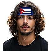 Cuba Flag Velvet Headband for Man Woman,Cuban Flag Non Slip Soft Head Band Bandana for Sport Travel Running Working Out