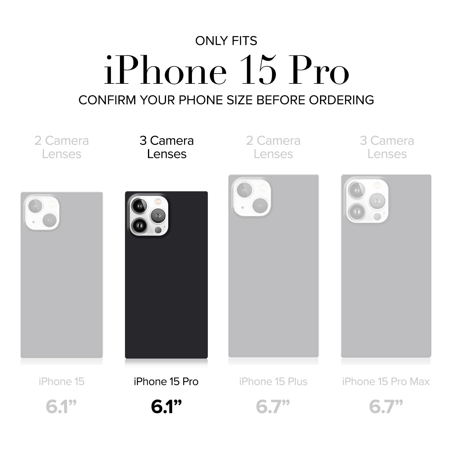 Flaunt Square Protective Case - Compatible with