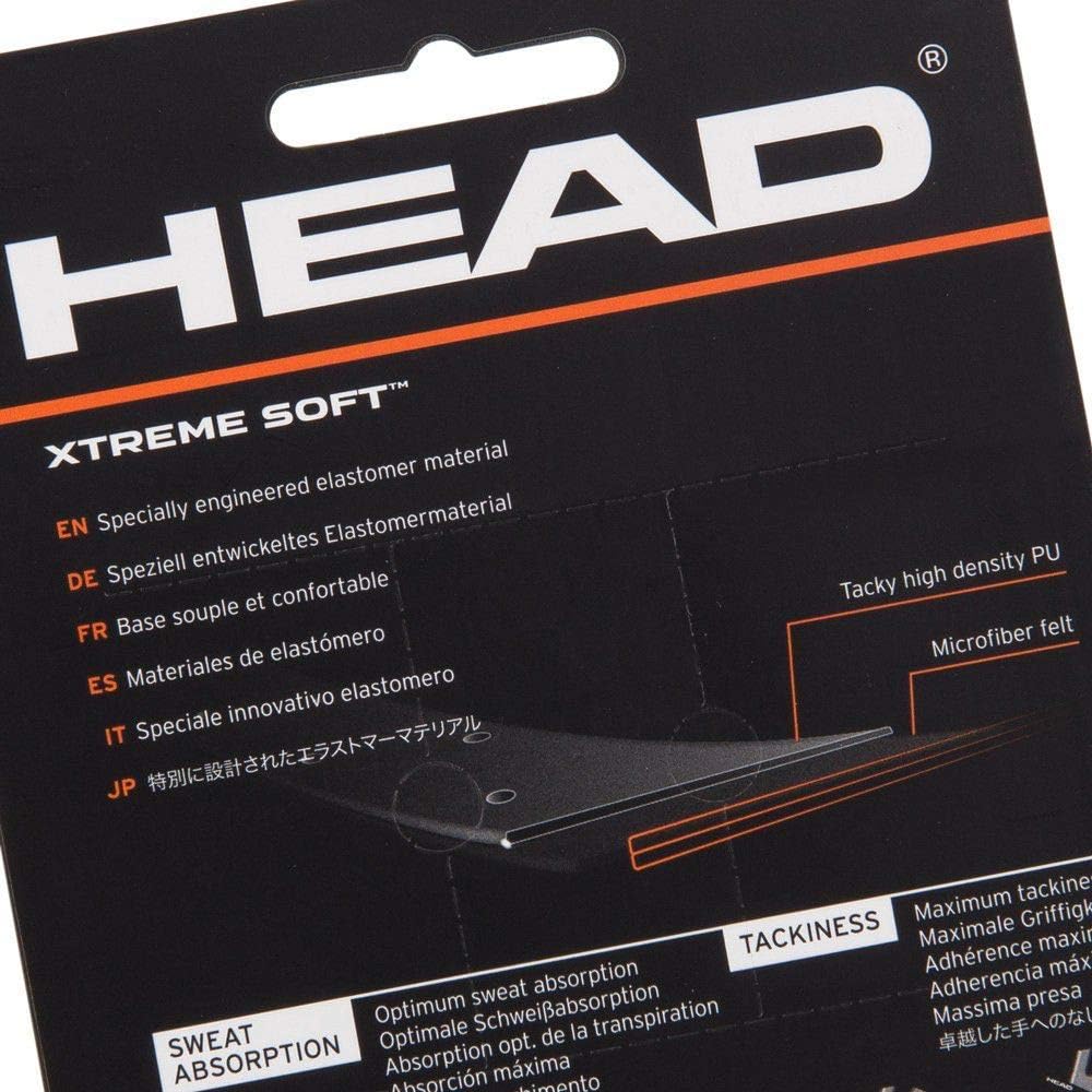 HEAD Xtreme Soft Racquet Overgrip - Tennis Racket Grip Tape - 3-Pack, Yellow : Tennis Racket Grips : Sports & Outdoors