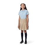 French Toast Girls' Two-Tab Pleated Scooter