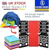 BoxLegend V3 Shirt Folding Board – Clothes Folder for T-Shirts Pants Easy Fold view 2