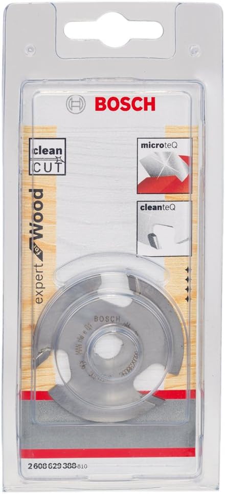 Bosch Accessories 2608629388 Panel Chamfer bit, Silver, 8 x 51 x 4 mm, Arbeitslänge 2,5 mm - Image 3