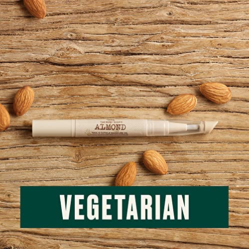 The Body Shop Almond Nail & Cuticle Oil – Two-in-One Pen Conditions Nails & Softens Cuticles – 0.06 oz - Image 3
