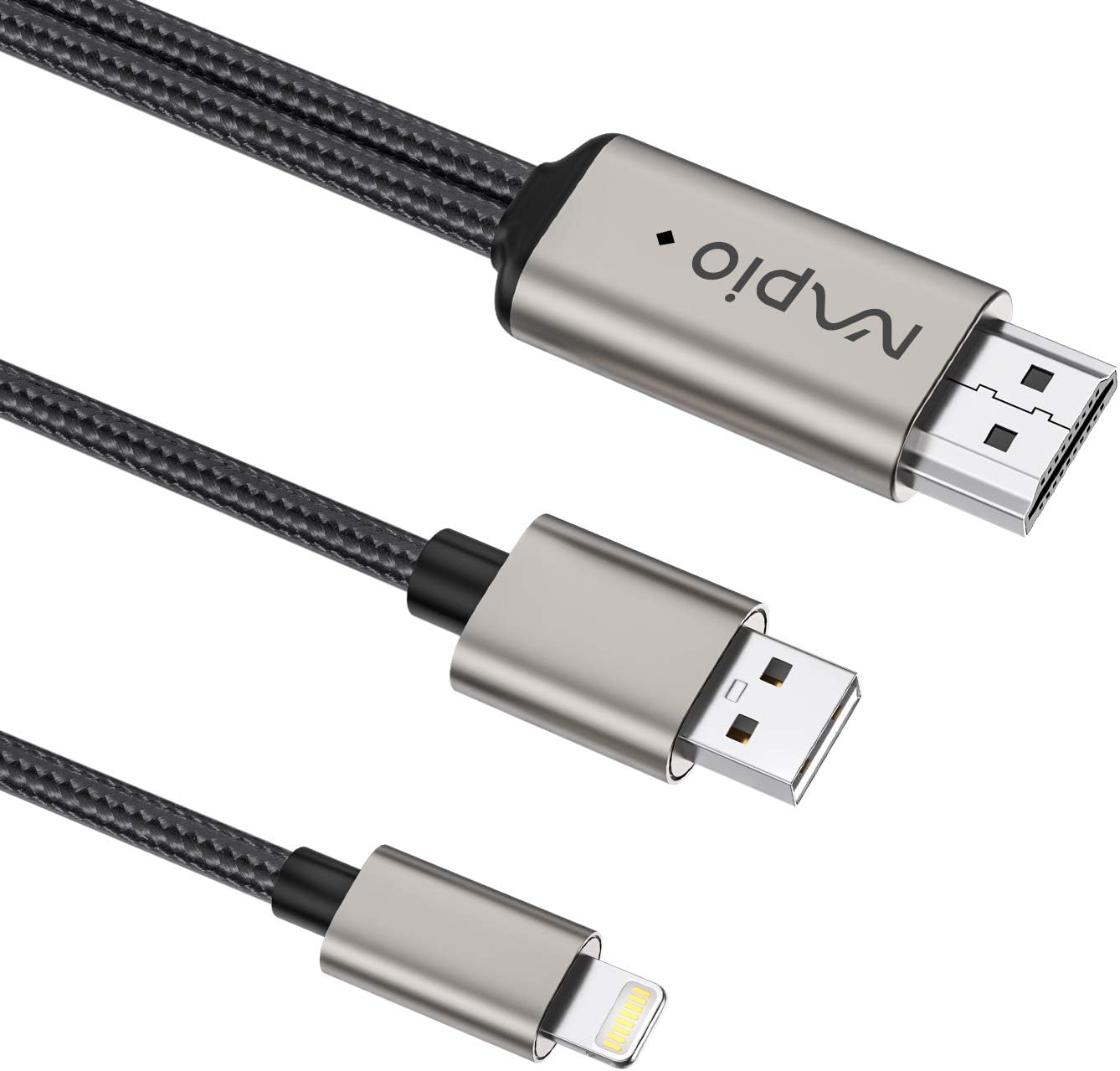 HDMI Kabel fA r iPhone iPad - iPhone zu TV HDMI Kabel 1080P Digital AV Adapter HDTV Kabel fA r iPhone XR X 8 7 6 iPad Air Mini Pro Pod Touch