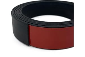 PACIXU Rubber Seal Strips, Rubber Sheets, Rolls & Strips with Adhesive Backing for DIY Gaskets Material, Warehouse Sealing, Home Application Weather Striping (1” Wide x 1/16" Thick x 10' Long), Black