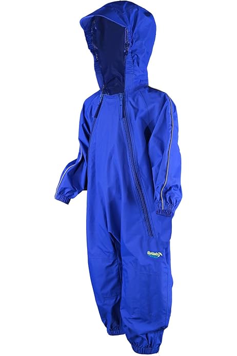 Kids' Mudplay III Waterproof Puddle Suit Blaze Orange Tiger