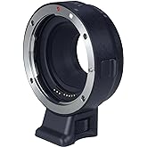 EF-EOS M Lens Mount Adapter Compatible with Canon EF/EF-S Lens to Canon EOS M M2 M3 M5 M6 M10 M50 M50Mark II M100 M200