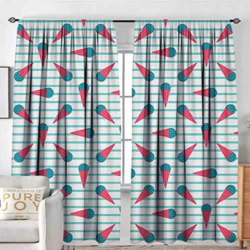 Petpany Curtains For Living Room Ice Cream Scandinavian Design