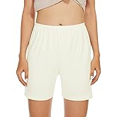 MANCYFIT Bloomers Shorts for Women Pettipants for Under Dresses Flat Edge Culottes Slip Shorts