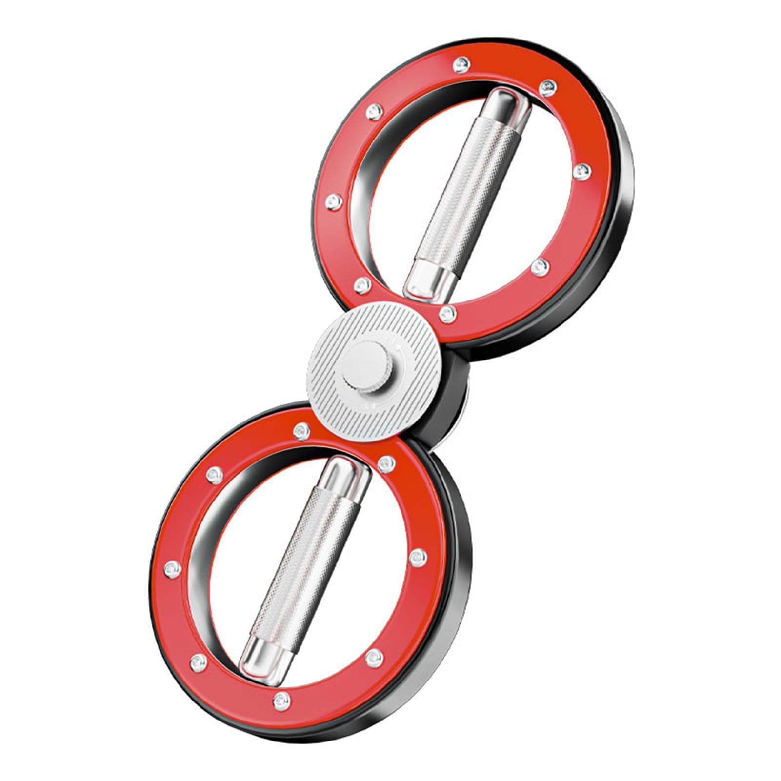 12 Pounds Burn Machine, Arm Training Equipment, Speed Arm Machine Grip Strength Trainer, Forearm Trainer Resistance Adjustment(Red)