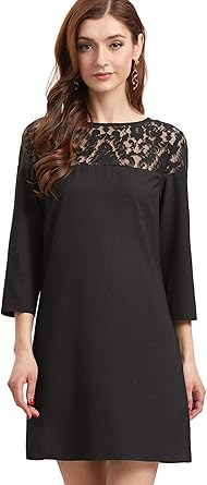 black flowy mini dress