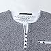 QZUnique Men's Spring Plus Fashion Slim Fit Long Sleeve Casual T-Shirt White US M