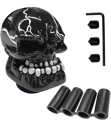 Amazon.com: Sakali Specail Skull with Beard Car Gear Stick Shift