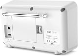 Pure Elan-One FM DAB+ Radio with Bluetooth White view 3