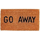 Kempf Go Away Doormat, 16 by 27 by 1-Inch
