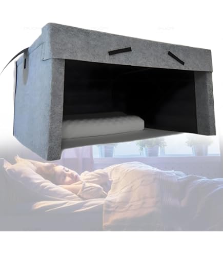 Amazon.com: Sleep Pod: Ultimate Soundproof & Light-Blocking Tent for  Restful Sleep | Noise-Reducing, Wind-Resistant Bed Canopy : Home & Kitchen