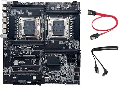 Lodokdre X99 Dual Socket LGA2011-3 Motherboard DDR4 ECC RAM 8xSATA2.0 E-ATX